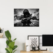 レヴィ・アッカーマン ポスター (ホームオフィス)