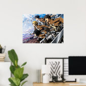 レヴィ・アッカーマン ポスター (ホームオフィス)