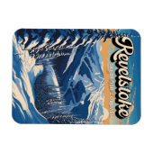 レヴェストークカナダウィンターヴィンテージ マグネット (横)