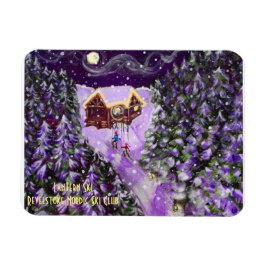 レヴェストークノルディックスキークラブランタンスキー マグネット