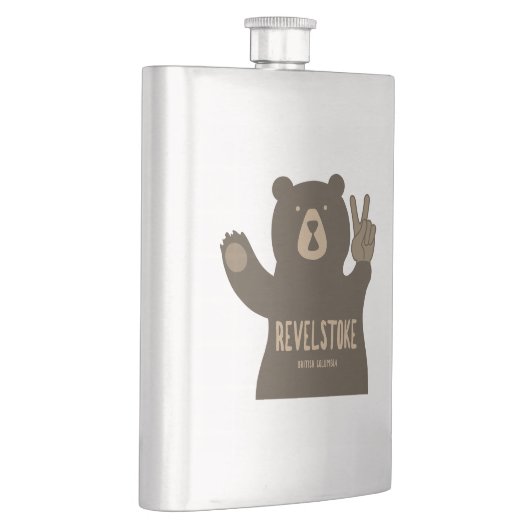 レヴェストークブリティッシュコロンビアピースベア フラスク (右)