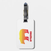 レヴェストークベア ラゲッジタグ (裏面縦)