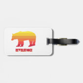 レヴェストークベア ラゲッジタグ (裏面横)