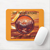 レヴェストーク山ブリティッシュコロンビア マウスパッド (マウス)