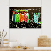 レヴェンドゥスドゥティスハイティエンヌ ポスター (キッチン)