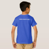 レヴォンの光 チーム - キッズ Tシャツ (裏面フル)