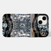 レヴォースモノグラムエレガント Case-Mate iPhoneケース (裏面 (横))