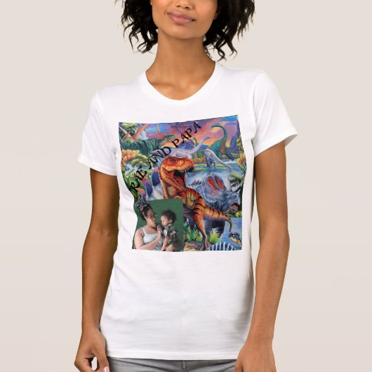 レーとパパ Tシャツ (正面)