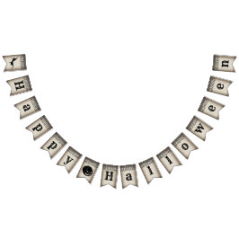 レーエレガントスビクトリアンハロウィーンバンティングバナー バンティングフラッグ