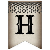 レーエレガントスビクトリアンハロウィーンバンティングバナー バンティングフラッグ (第2の旗)