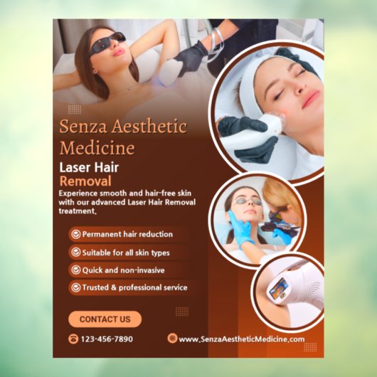 レーカスタマイズザ脱毛トリートメント ウィンドウサイン (シート3)