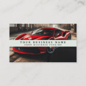 レーカモダンー整備士車の事業 名刺 (正面)