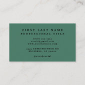 レーカモダンー整備士車の事業 名刺 (裏面)