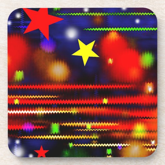 レーカラフルシングスター コースター (正面)