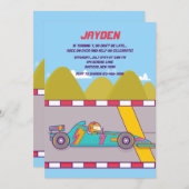 レーカラフルスカー招待状 招待状 (正面/裏面)