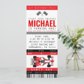 レーカーパーティー招待状 招待状 (スタンド正面)