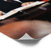 レーガンとゴルバチョフが調印式 ポスター (角)