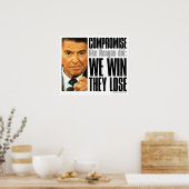 レーガンの妥協案ポスター ポスター (キッチン)