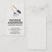 レーキ&ガーデンショベル 名刺 (正面/裏面)