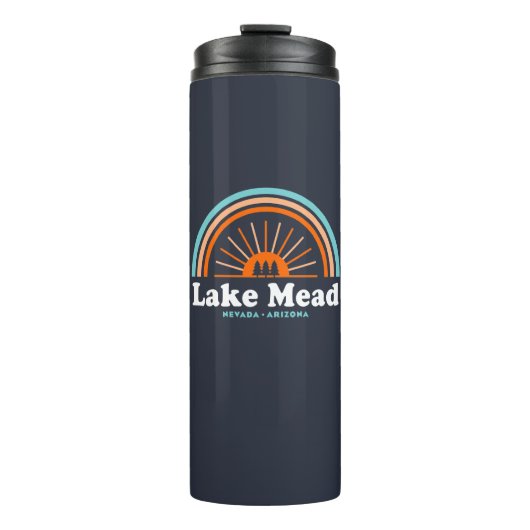 レークメドネバダアリゾナ虹 タンブラー (正面)