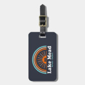 レークメドネバダアリゾナ虹 ラゲッジタグ (正面縦)