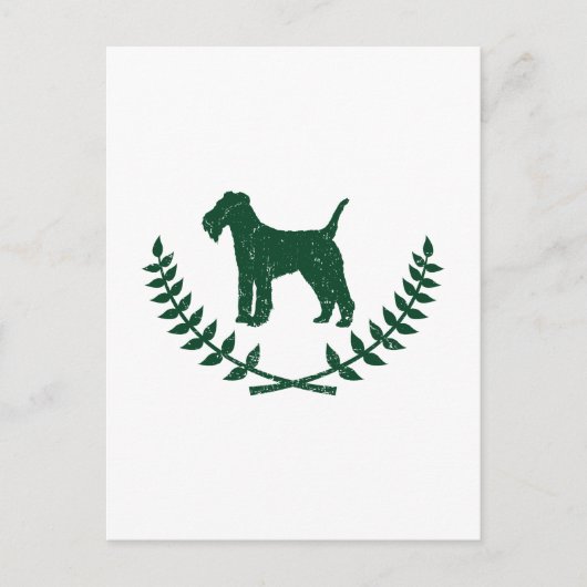 レークランド・テリア ポストカード (正面)