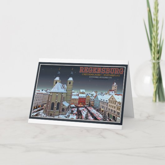 レーゲンスバークリスティーキンドルマークトオンザネウプファルプラッツ シーズンカード (正面)