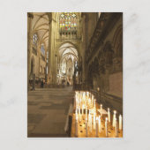レーゲンスブルクにある聖ペテロ大聖堂のインテリア ポストカード (正面)