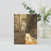 レーゲンスブルクにある聖ペテロ大聖堂のインテリア ポストカード (スタンド正面)