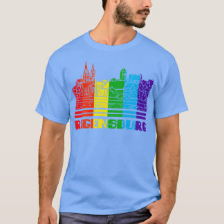 レーゲンスブルクプライドレーゲンスバーグLGBTギフトLGBTQスーポ Tシャツ