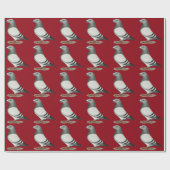 レーサーに青いバーハトを示して下さい ラッピングペーパー (フラット)