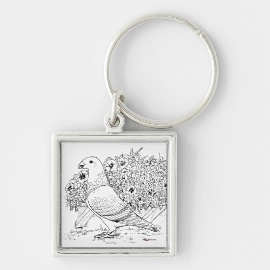 レーサーを表示 キーホルダー (正面)