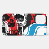レーサースカル:ヴィンテージのシームレスな反乱。 Case-Mate iPhoneケース (裏面 (横))