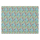 レーサーパターンカーの誕生日パーティー テーブルクロス (正面(横))