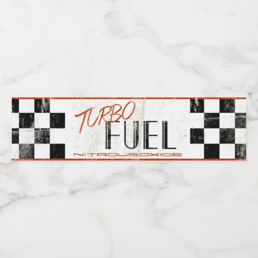 レーサーパーティーウォーターボトルラベル ペットボトルラベル (シングルラベル)