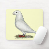 レーサーホワイトを表示 マウスパッド (マウス)