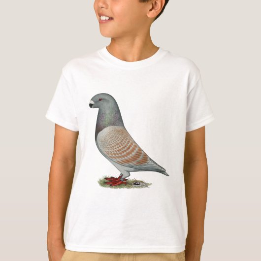 レーサー劣性オパールを表示 Tシャツ (正面)