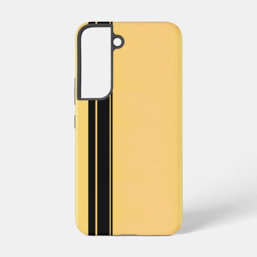レーサー ストライプス iPhone カーゼ Samsung Galaxyケース (裏面)