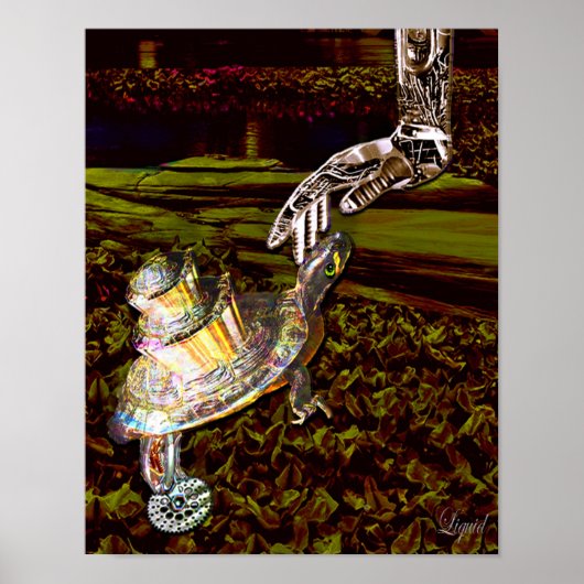 レーサー(プリント) ポスター (正面)