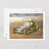 レーサー ポストカード (正面/裏面)