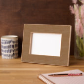 レーザエッチング写真枠 レーザー彫刻フレーム (左)