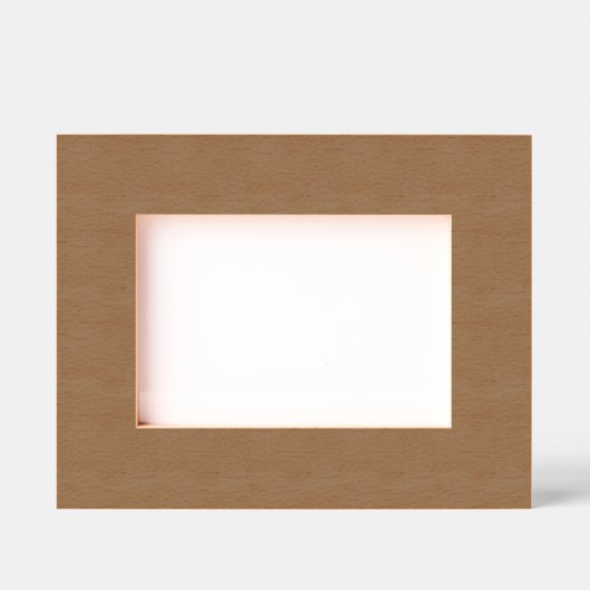 レーザエッチング写真枠 レーザー彫刻フレーム (正面)