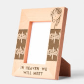 レーザエッチング写真枠 レーザー彫刻フレーム (左)