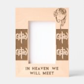 レーザエッチング写真枠 レーザー彫刻フレーム (正面)