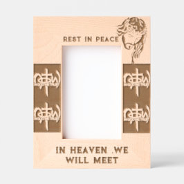 レーザエッチング写真枠 レーザー彫刻フレーム