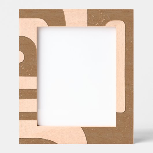 レーザオーガニックエッチングフレームの形状 レーザー彫刻フレーム (正面)