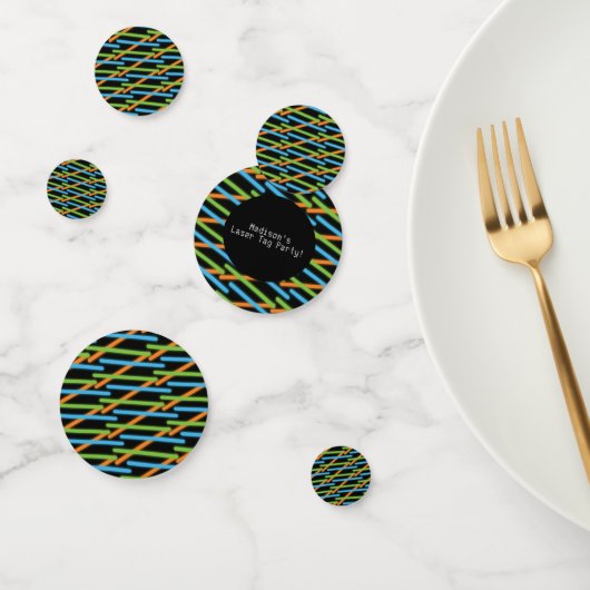 レーザラベルパーティーテーブル紙吹雪誕生日装置 コンフェッティ (グループ)