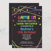 レーザラベル誕生日招待状、レーザラベル招待状 招待状 (正面/裏面)