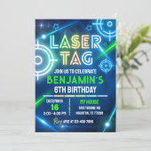 レーザラベル誕生日招待状、レーザラベル 招待状 (スタンド正面)