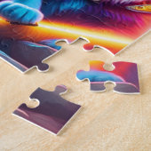 レーザーと虹色のネオン猫, ネオン猫 ジグソーパズル (側面)